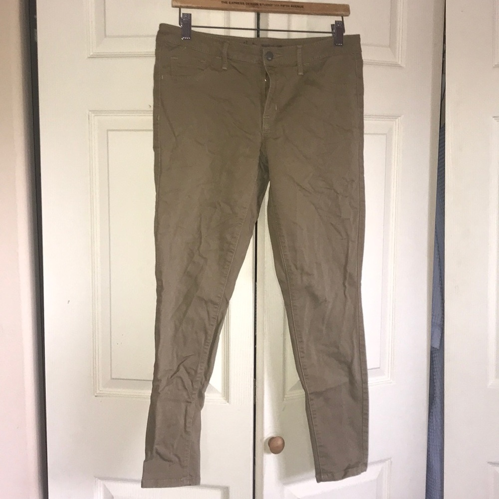 Kaki jeggings